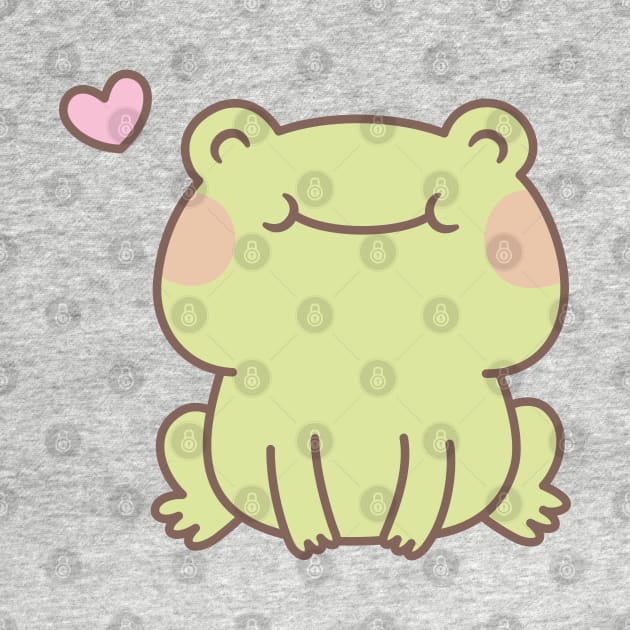 Cute Happy Little Frog by rustydoodle
